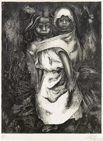 DAVID A. SIQUEIROS Dos Niños.